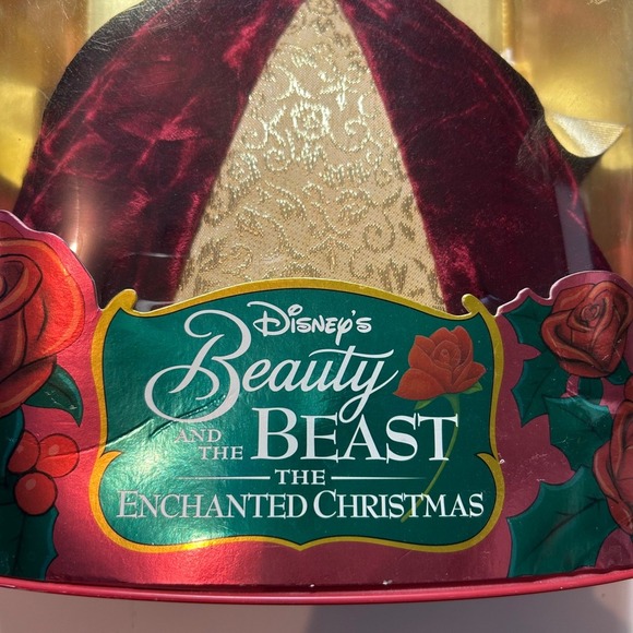 Disney Holiday Princess Belle Doll Beauty Beast Enchanted Christmas Ornament - Picture 4 of 10